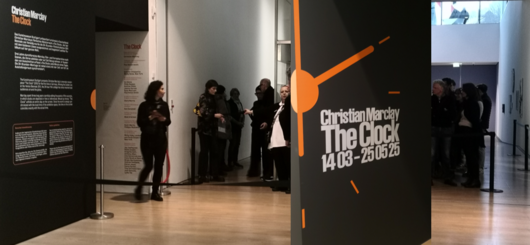 Ausstellungseingang - Fotomontage